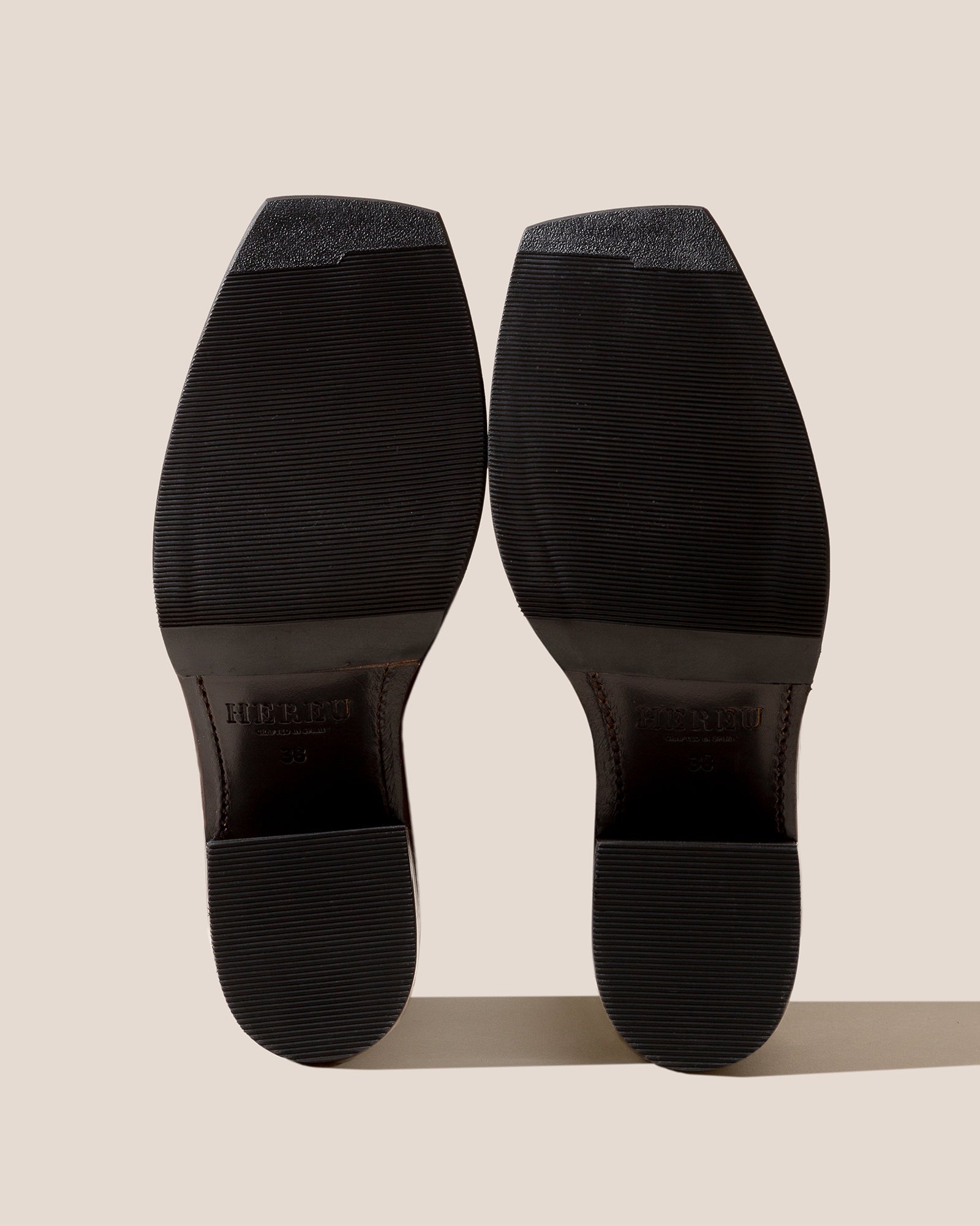 Hereu AGULLA - Square-Toe Braided Detail Chelsea Boot