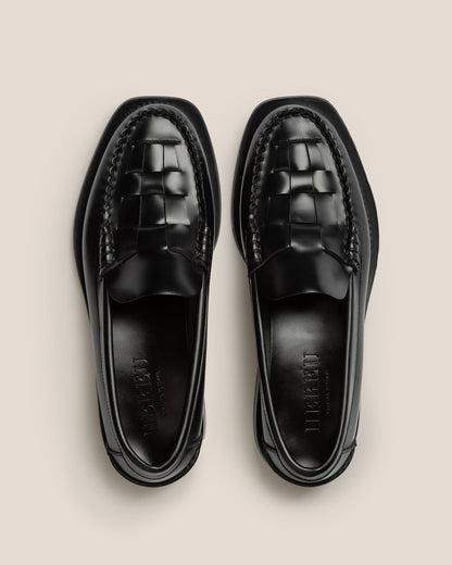 Hereu NOMBELA - Interwoven Detail Slip-On Loafer