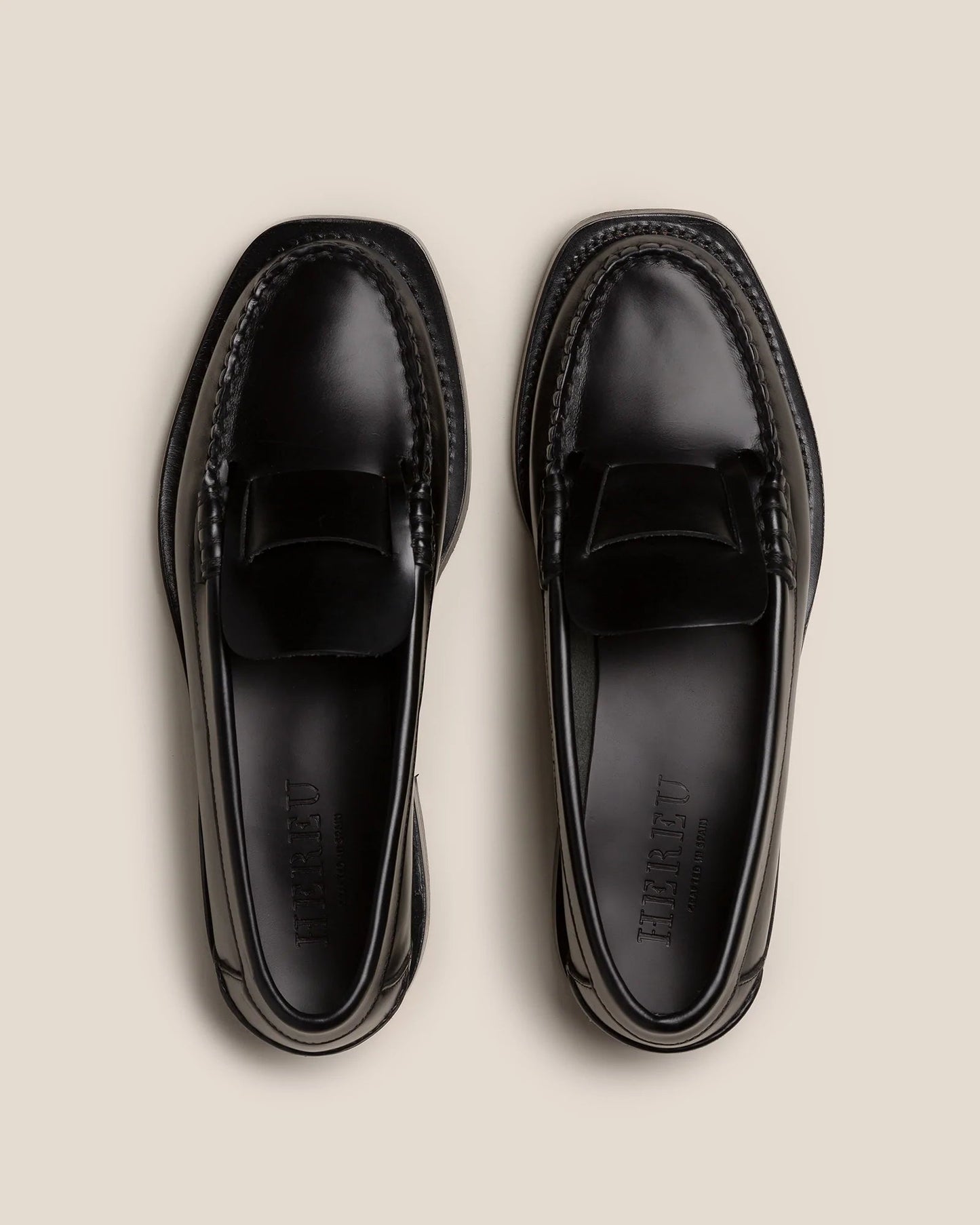 Hereu SINEU - Interlaced Detail Slip-On Loafer