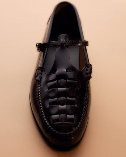 Hereu MAQUEDA - Interwoven T-Bar Loafer