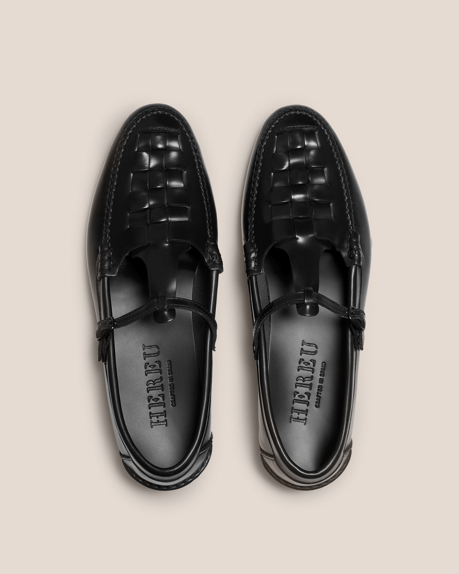 Hereu MAQUEDA - Interwoven T-Bar Loafer