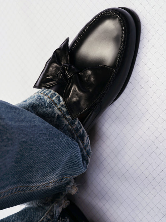 Hereu CORBATI - Bow-Detail Slip-On Loafer
