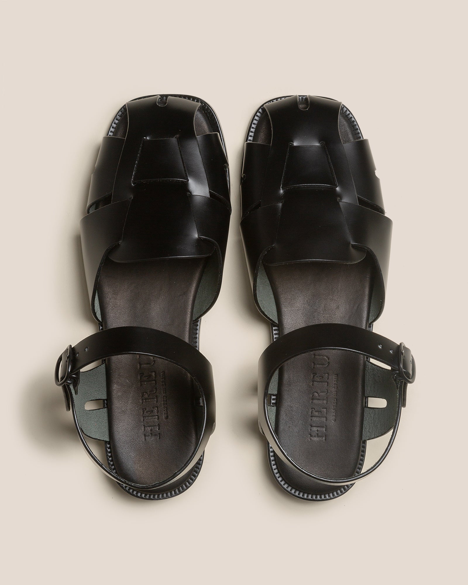 Hereu PEDRA - Squared Closed-Toe Fisherman Sandal