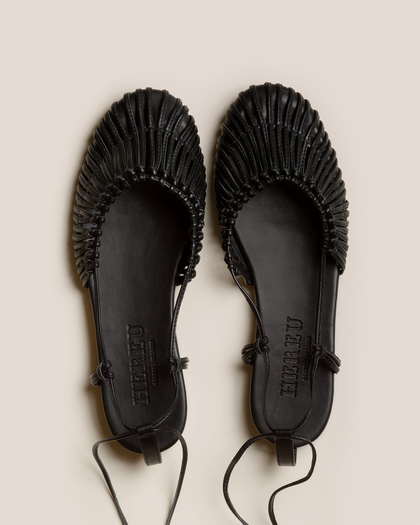 Hereu MANTERA - Round-Toe Knotted Sandal