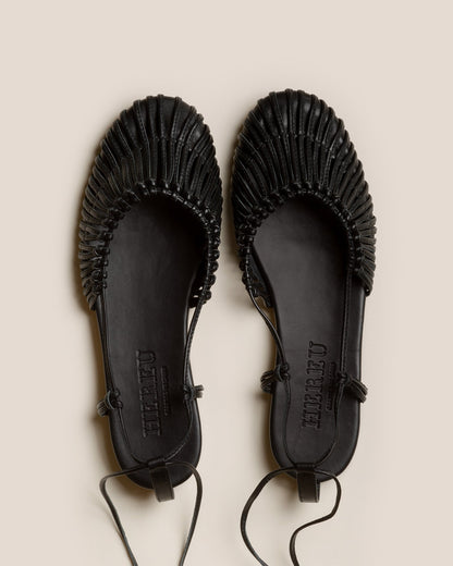 Hereu MANTERA - Round-Toe Knotted Sandal