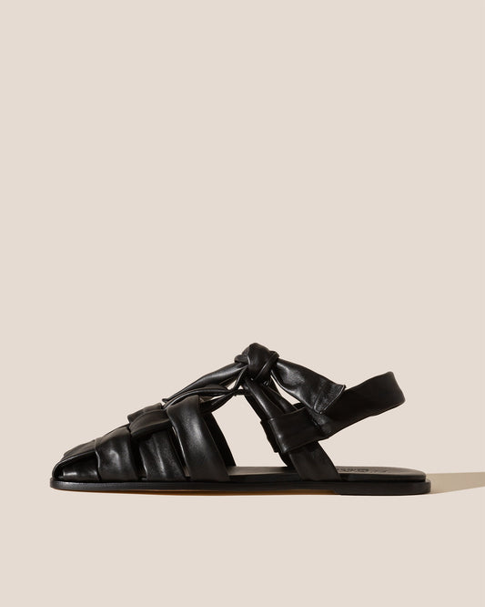 Hereu BENA - Interwoven Knotted T-bar Sandal
