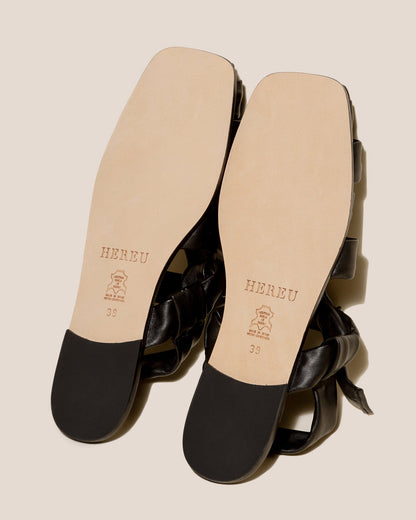 Hereu BENA - Interwoven Knotted T-bar Sandal