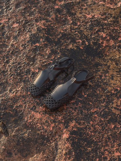 Hereu REIXA - Woven T-bar Sandal