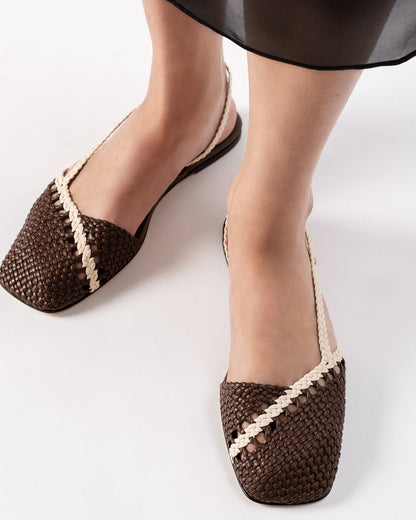 Hereu RONDAIA - Woven Asymmetrical Sandal