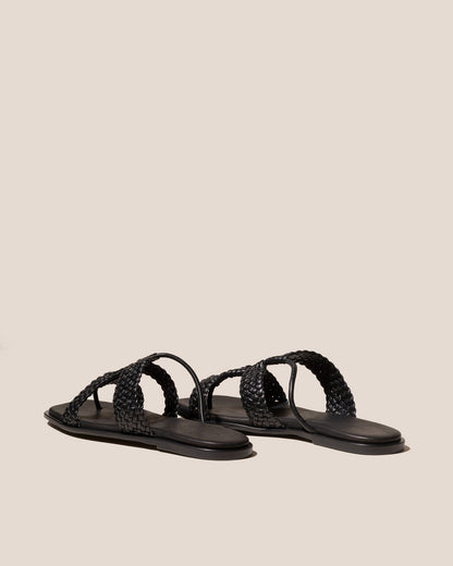 Hereu LINA WOVEN - Strappy Toe-Post Sandal