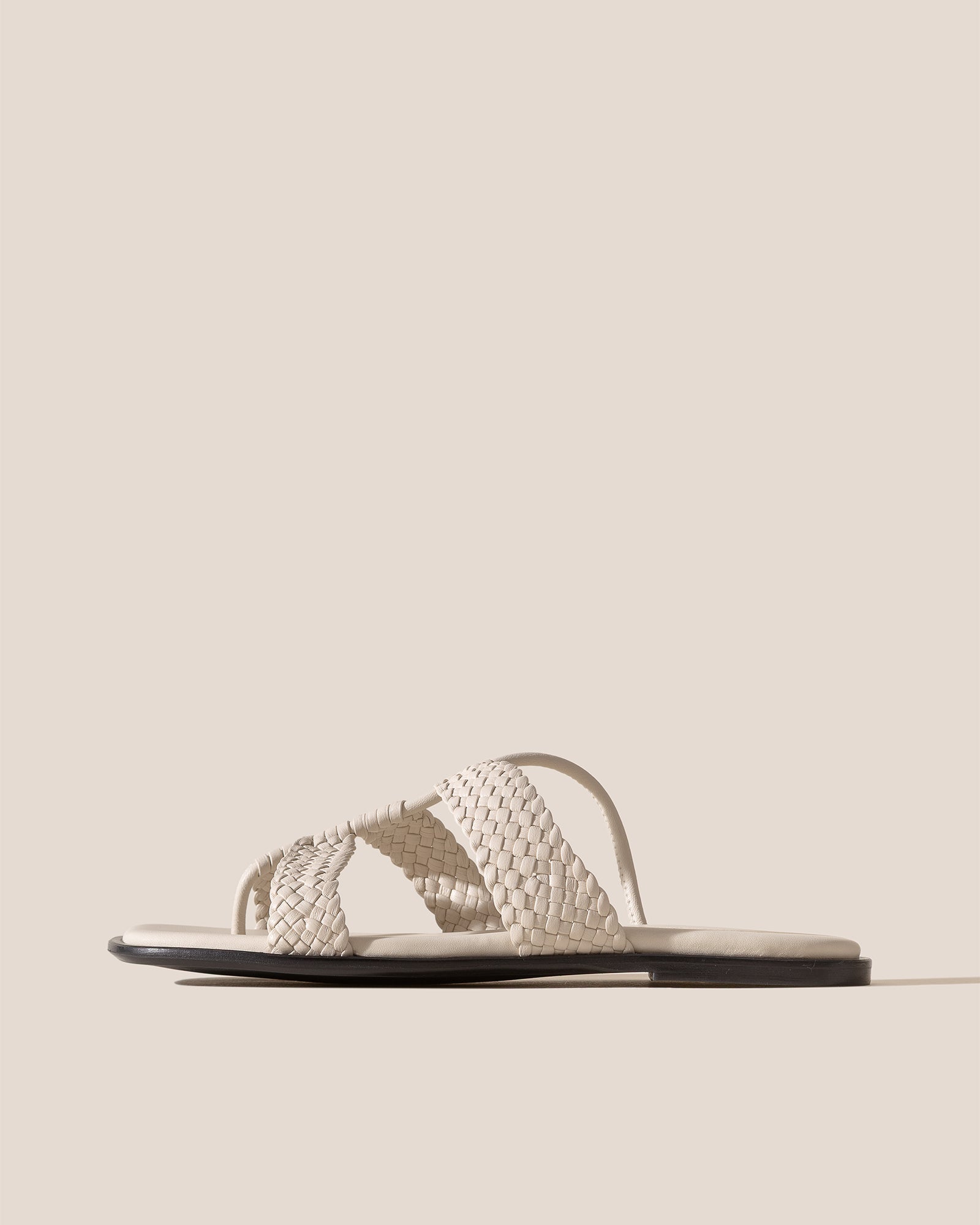 Hereu LINA WOVEN - Strappy Toe-Post Sandal