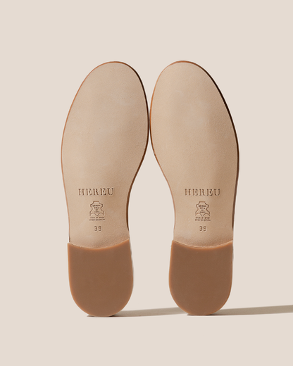 Hereu NUAT - Ruched Lace-up Sandal