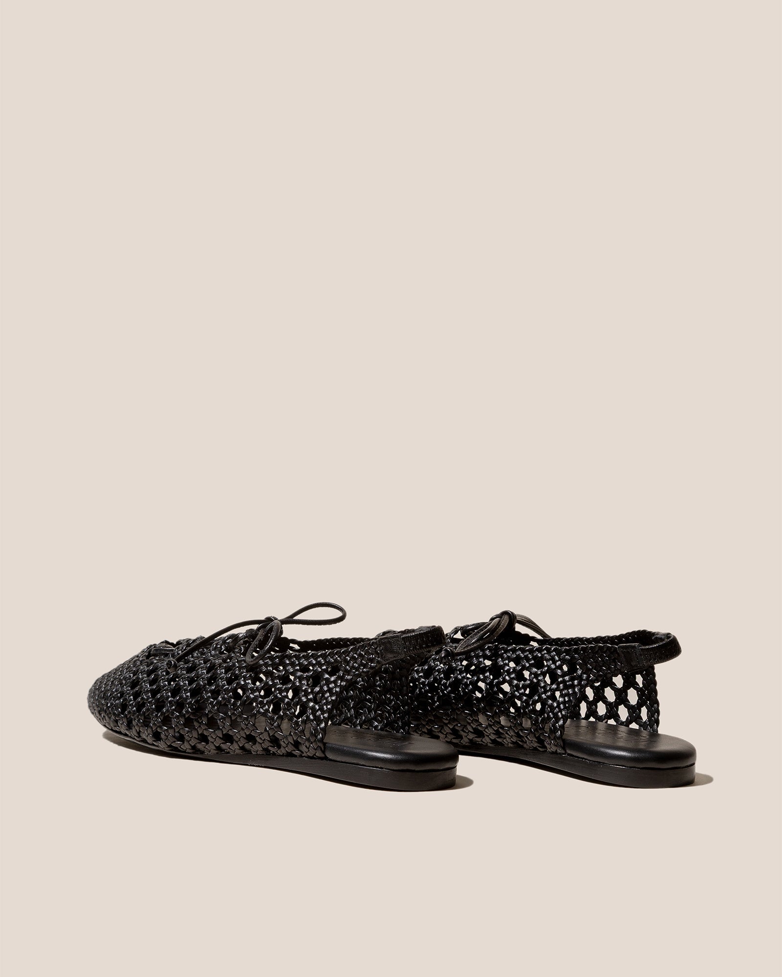 Hereu SARDANA - Lace-up Woven Slingback Sandal