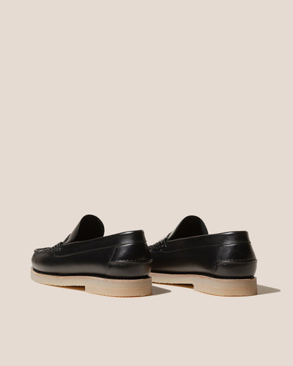 Hereu NOMBELA RUBBER VEG TAN - Interwoven Detail Slip-On Loafer